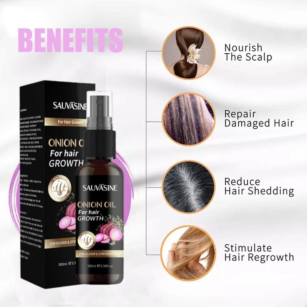 SAUVASINE ONION OIL FOR HAIR GROWTH