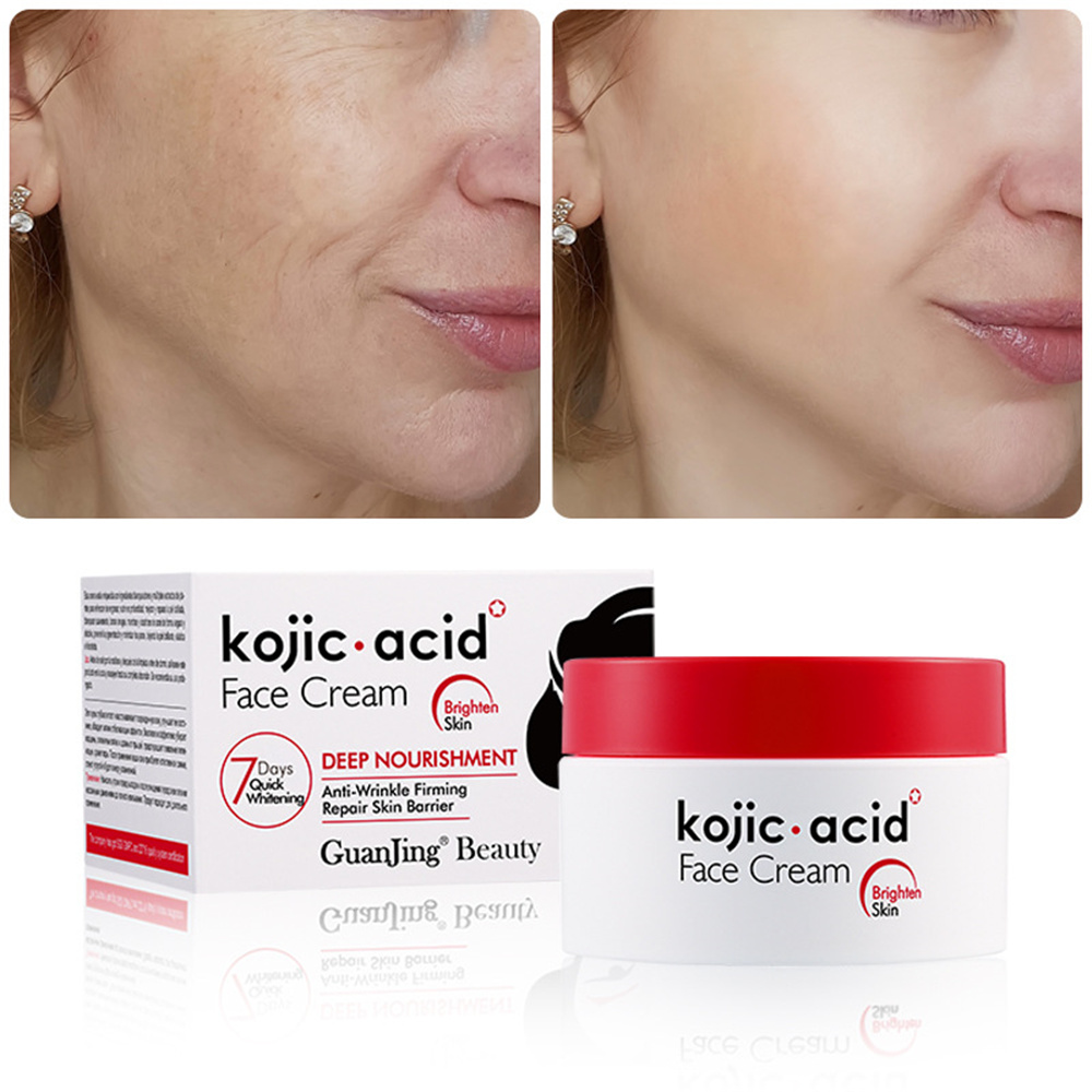 Guanjing Kojic Acid Face Cream Deep Nourishment