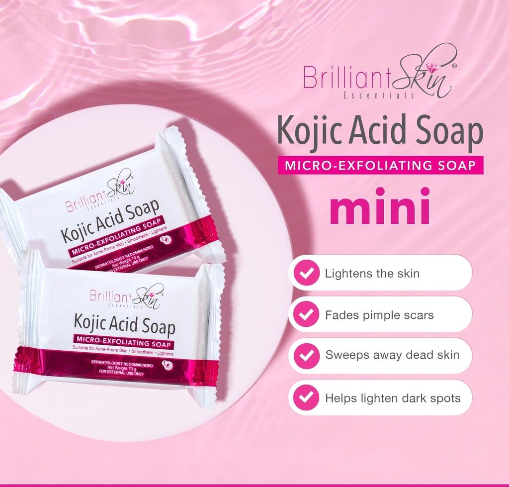 BRILLIANT SKIN KOJIC ACID SOAP