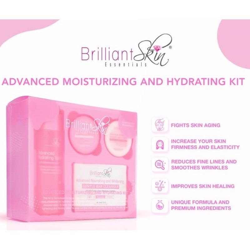 BRILLIANT SKIN ADVANCED MOISTURIZING AND HYDRATING KIT
