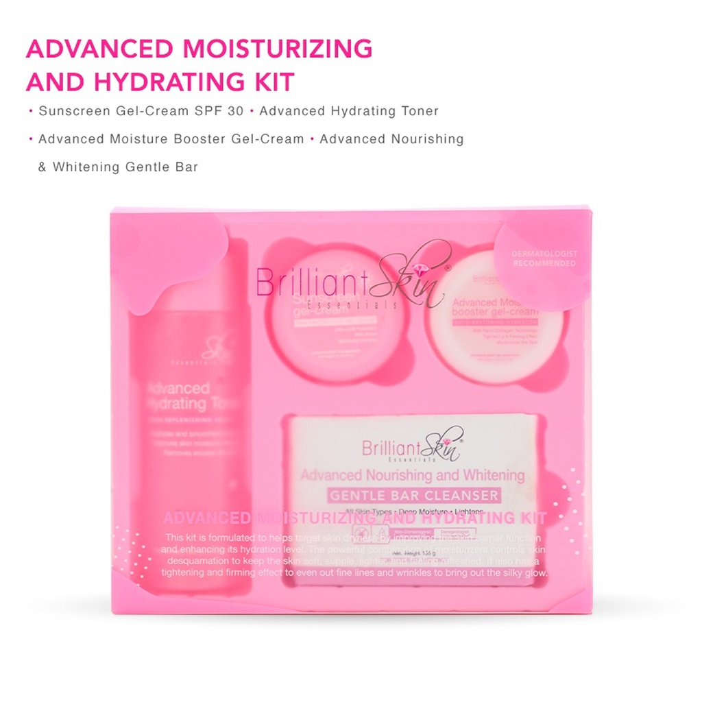 BRILLIANT SKIN ADVANCED MOISTURIZING AND HYDRATING KIT