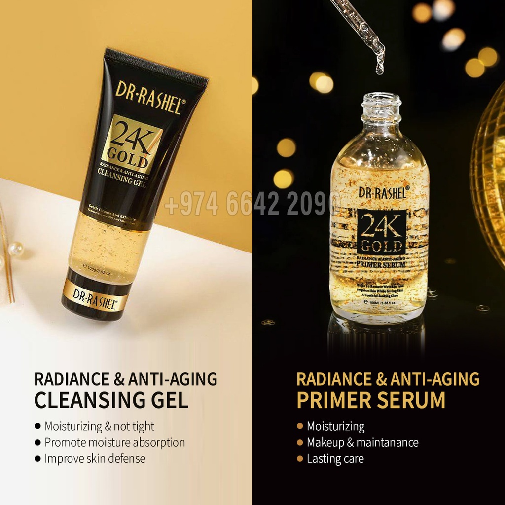 DR.RASHEL 24K GOLD RADIANCE & ANTI-AGING SKIN CARE SERIES
