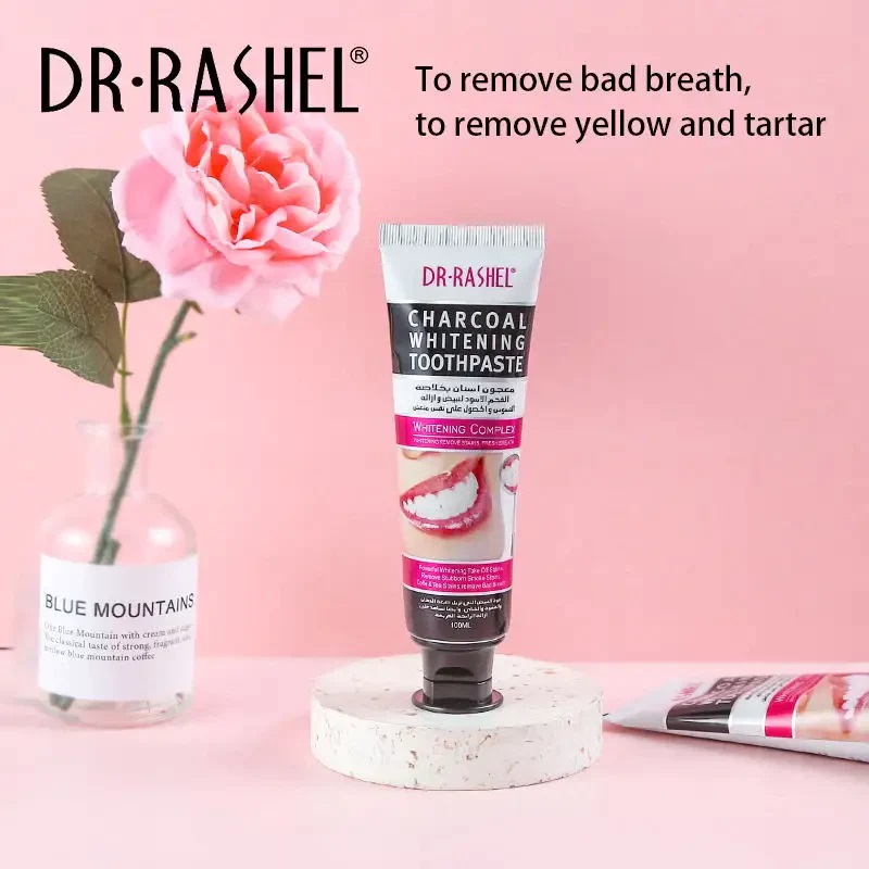 DR.RASHEL CHARCOAL WHITENING TOOTHPASTE - WHITENING COMPLEX