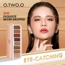 O.TWO.O 8 Colors Luxury Gold Eyeshadow Palette with Rich Color