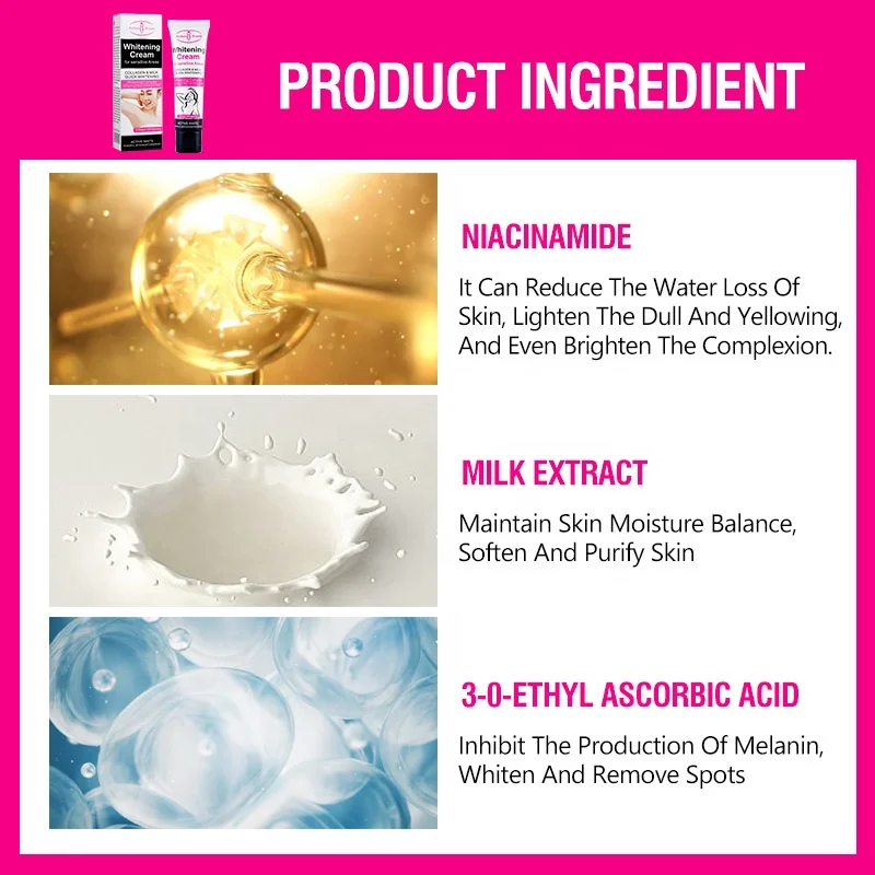 AICHUN BEAUTY WHITENING CREAM FOR SENSITIVE AREAS _ WHITENING COMPLEX