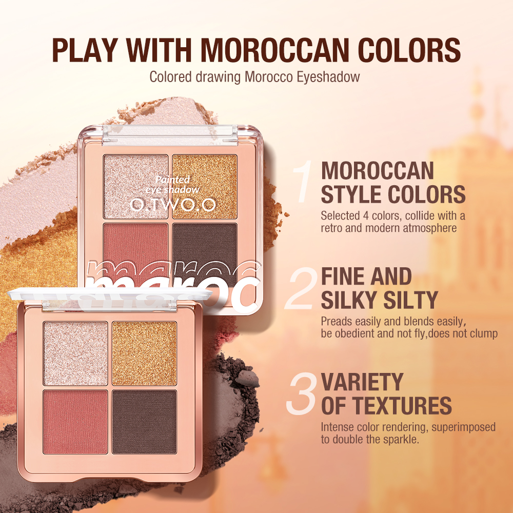 O.TWO.O Crystal Eyeshadow Palette Mini