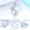3 IN 1 KOREAN STYLE ADJUSTABLE RING