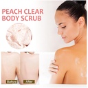 LOVE JOJO PEACH CLEAR BODY SCRUB MOISTURIZING NOURISHING