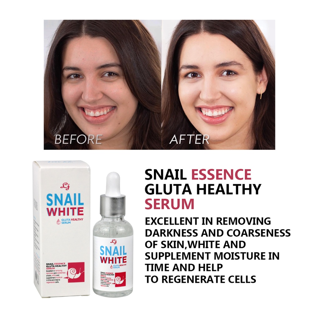 LOVE JOJO SNAIL WHITE GLUTA HEALTHY SERUM