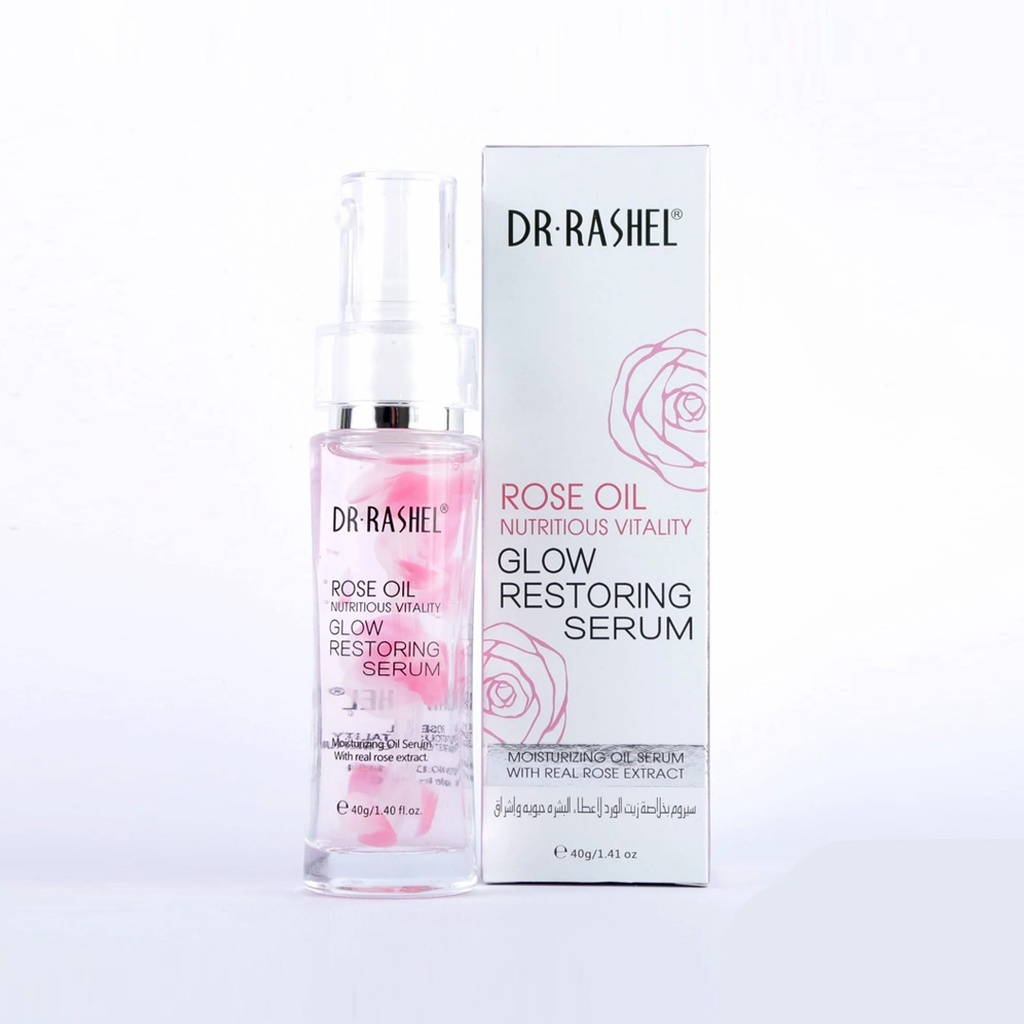 Dr.Rashel Rose Oil Nutritious Vitality Glow Restoring Serum - 40g