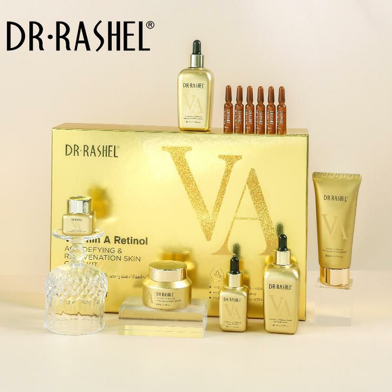 Dr.Rashel Vitamin A Retinol Age Defying & Rejuvenation Skin Care Kit 12pcs