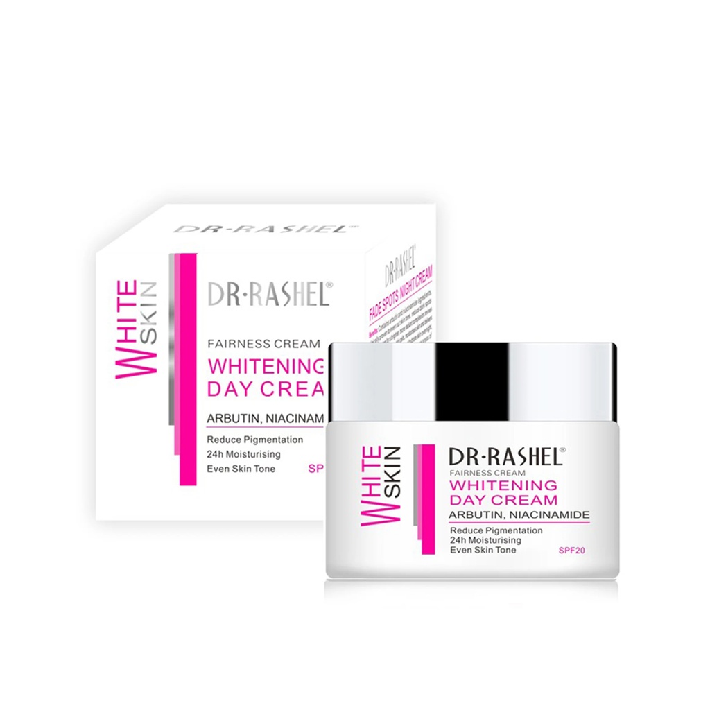 د. راشيل كريم النهار لتفتيح البشرة البيضاء SPF20 - 50 جرام
