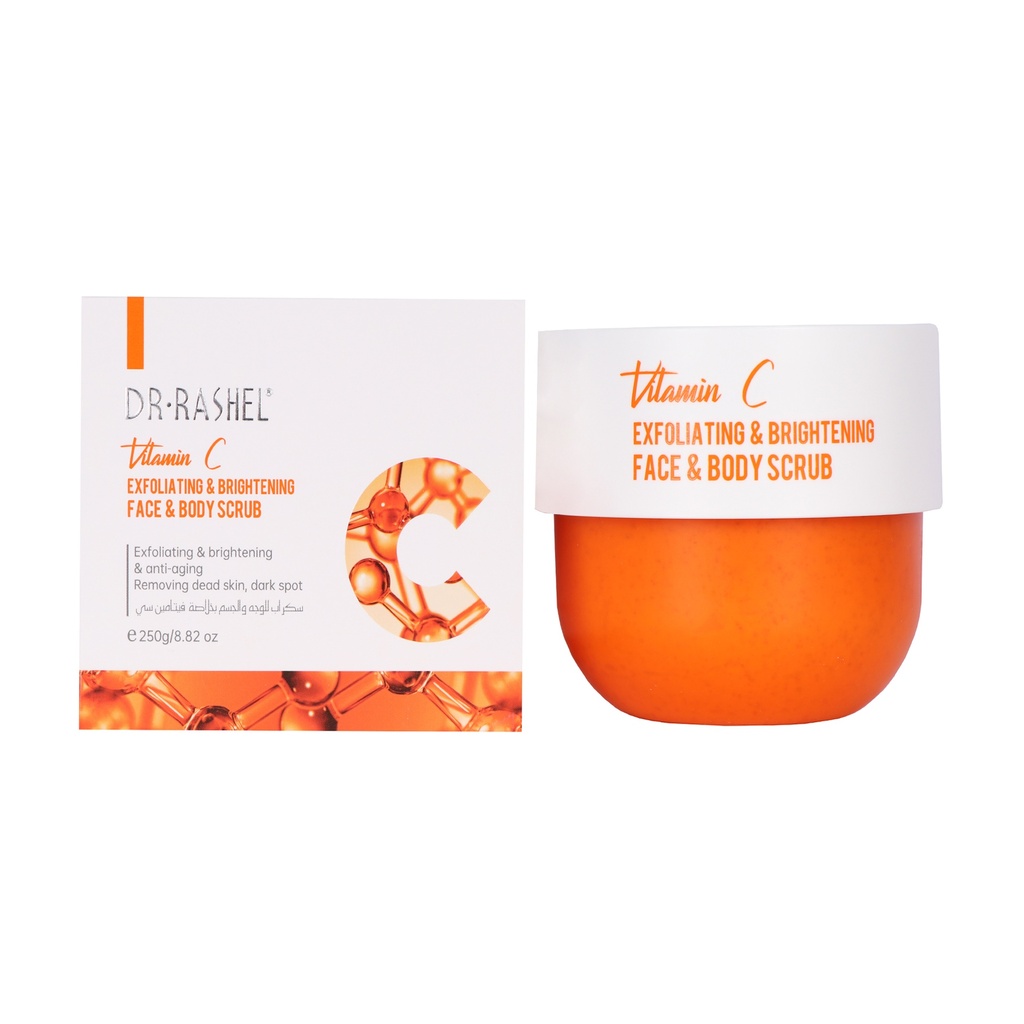 Dr.Rashel Vitamin c Face & Body Scrub - 250g