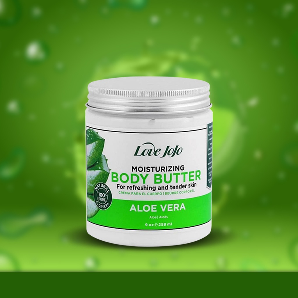 Love Jojo Moisturizing Body Butter For Refreshing And Tender Skin - Aloe Vera - 258ml