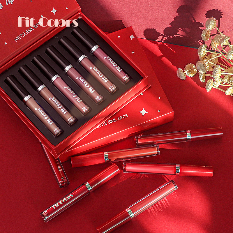 Fit Colors Matte Liquid - 6Pcs x 2.5ml