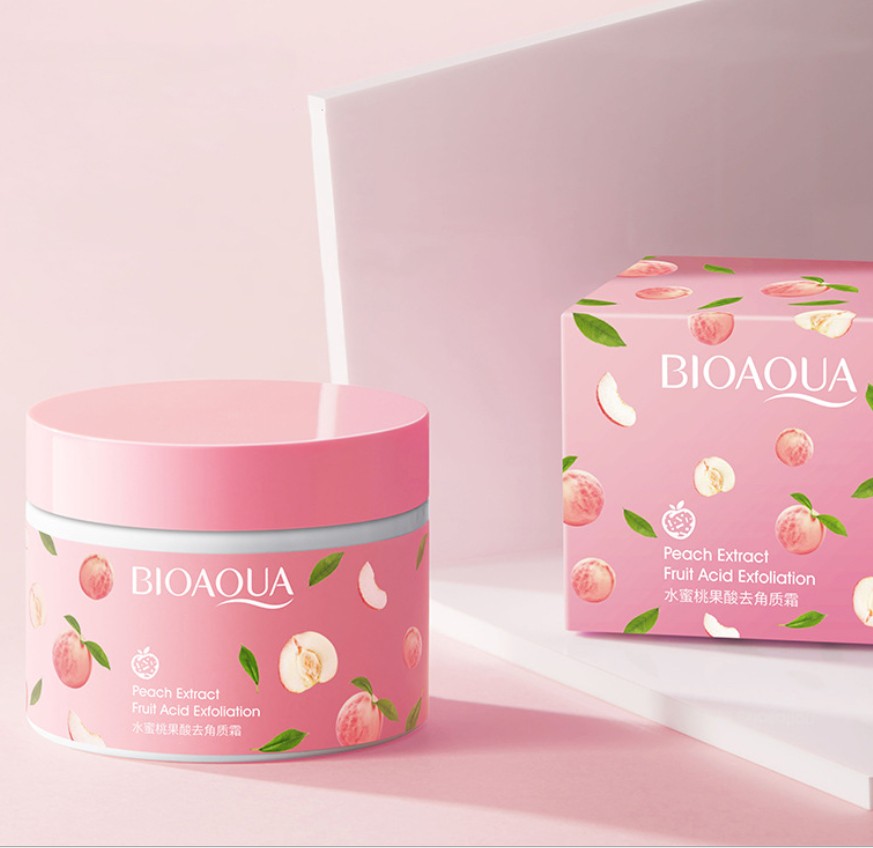 Bioaqua Peach Extract Fruit Acid Exfoliation - 140g