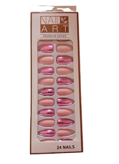 Nail Art Premium Series - 24 Nails [Assorted Color]