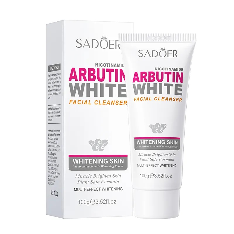 Sadoer Nicotinamide Arbutin White Facial Cleanser - 100g
