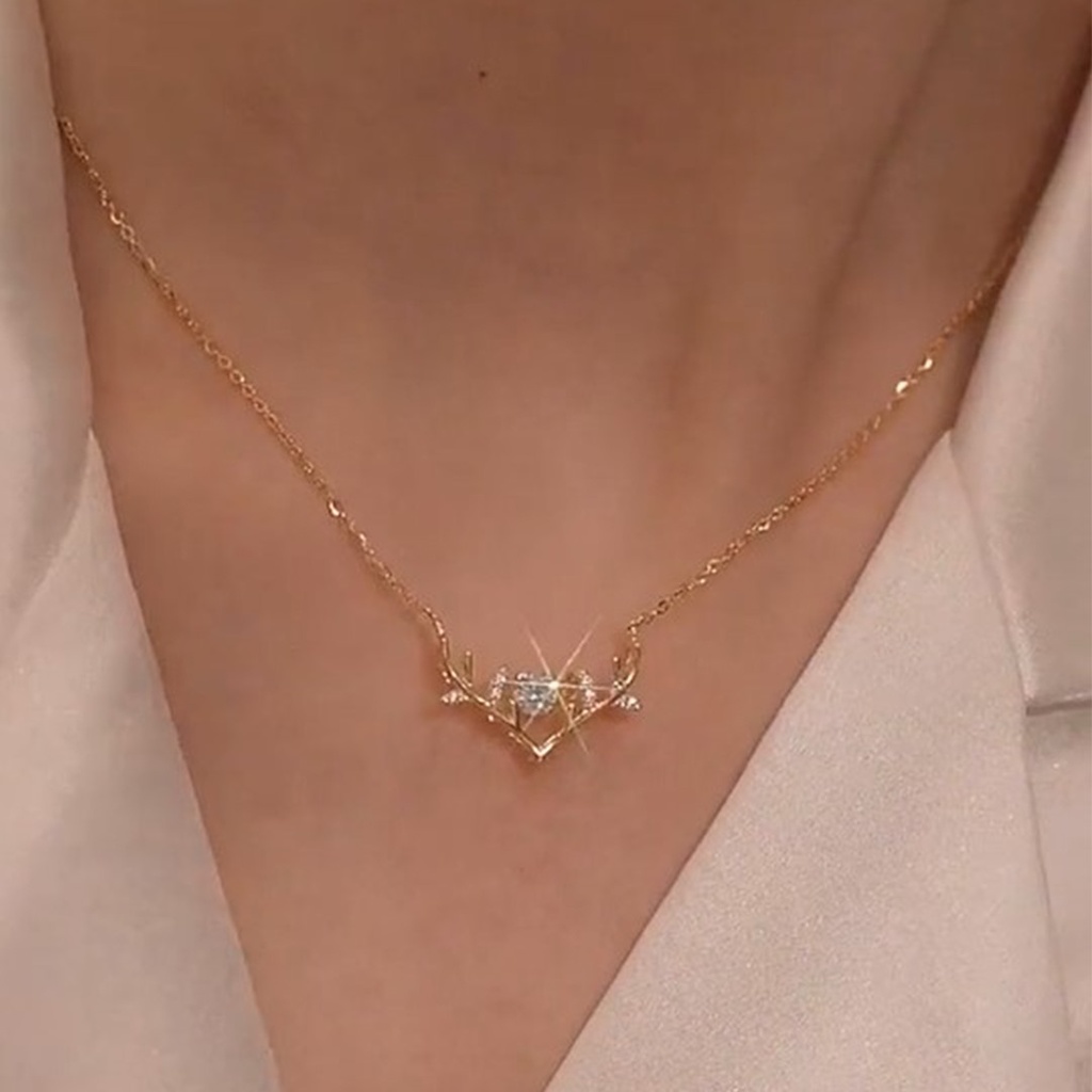 Deer Head (Antler) Necklace