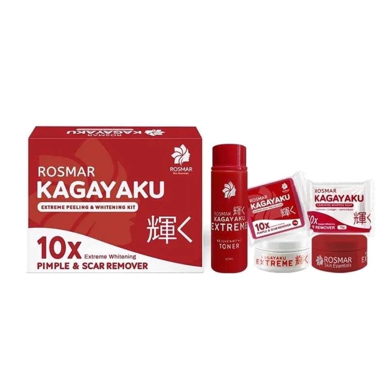 Rosmar Kagayaku Extreme Peeling & Whitening Set