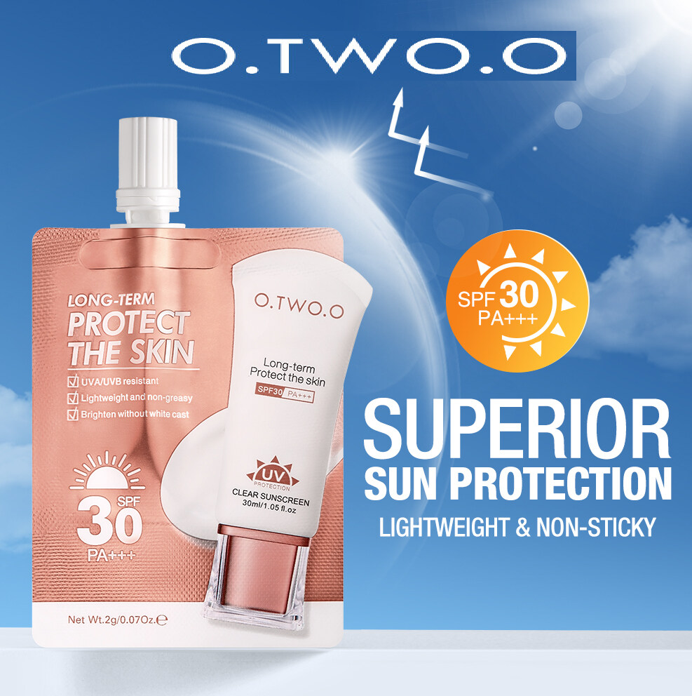 O.two.o UV Protection Clear Sunscreen SPF30 PA+++ 2g