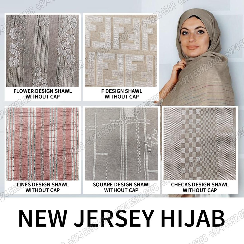 New Squair Design Shawl Without Cap (SQ)