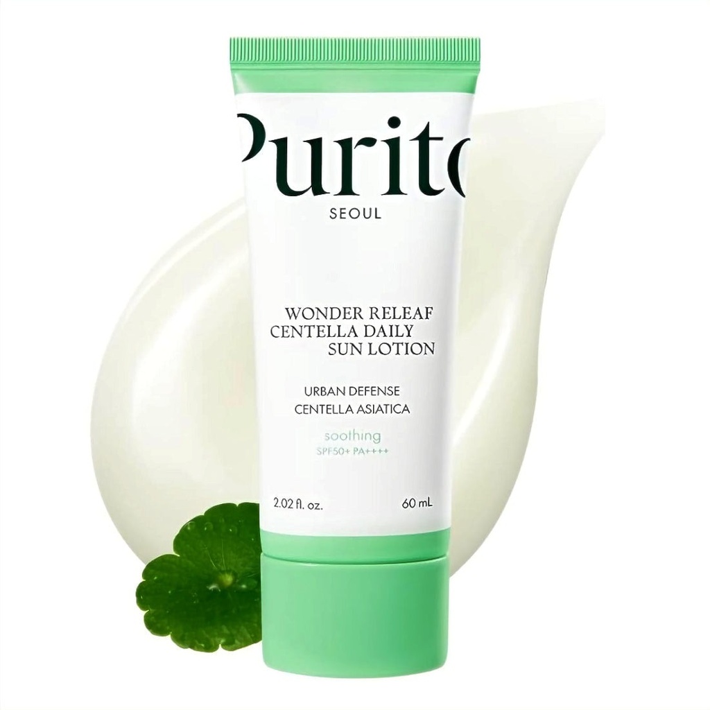 Purito Seoul Wonder Releaf Centella Daily Sun Lotion - 60ml