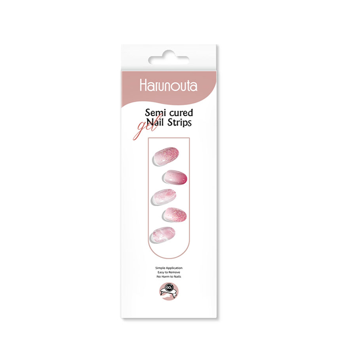 Harunouta Semi Cured Nail Strips - C0001