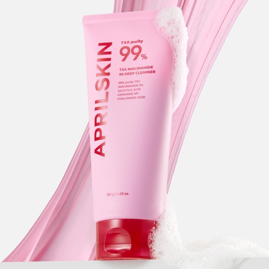 منظف عميق من أبريل سكين تي إكس إيه نياسيناميد تونينج شوت 99، 120 جرام