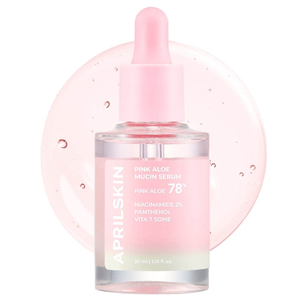 April Skin Pink Aloe Mucin Serum 30 ml